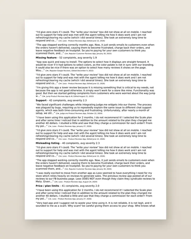 AppGap: Sample page 2