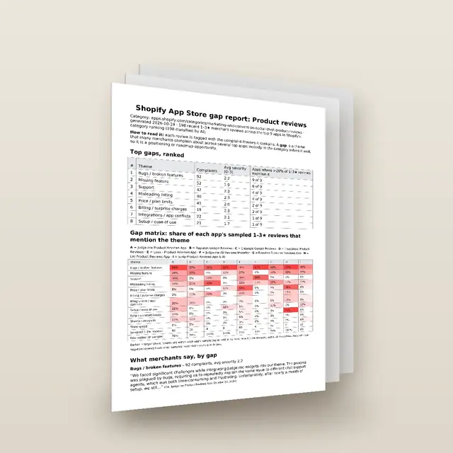 AppGap sample report